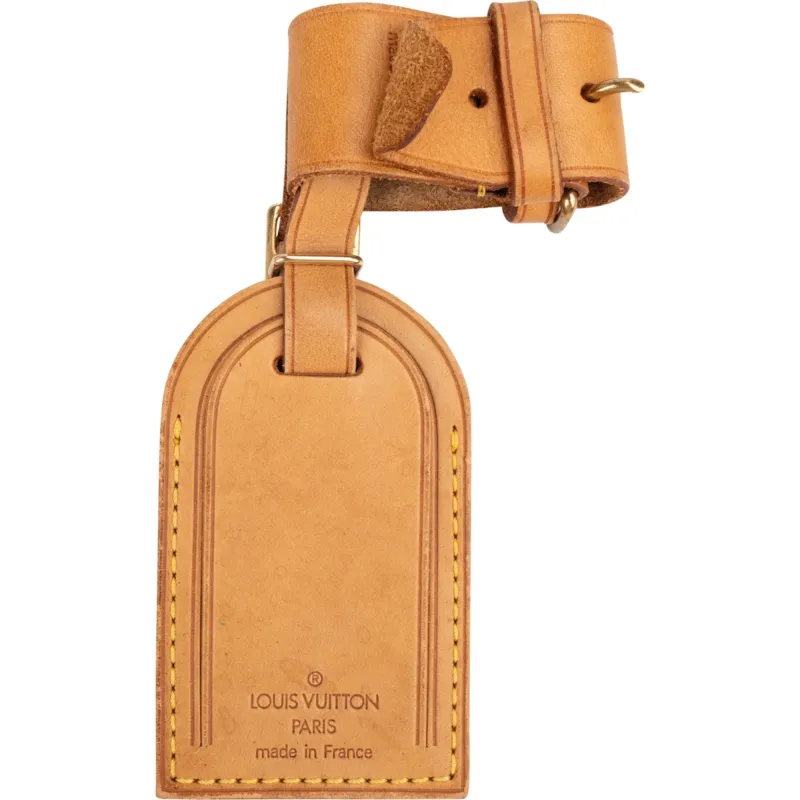 Louis Vuitton Vachetta Leather Luggage Tag Set