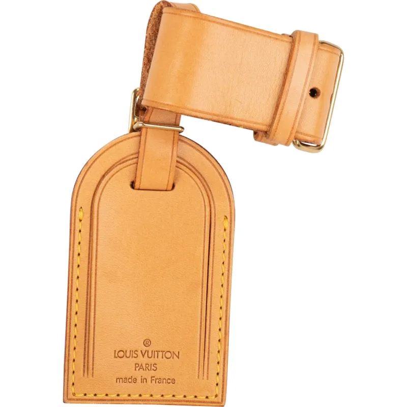 Louis Vuitton Vachetta Leather Luggage Tag Set