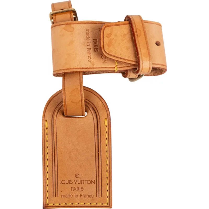 Louis Vuitton Vachetta Leather Luggage Tag Set