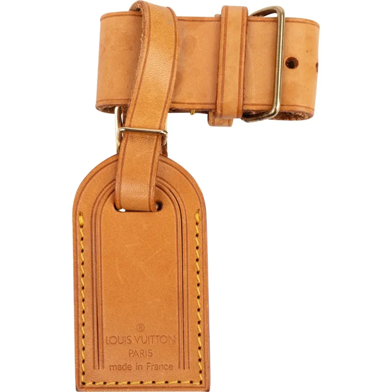 Louis Vuitton Vachetta Leather Luggage Tag Set
