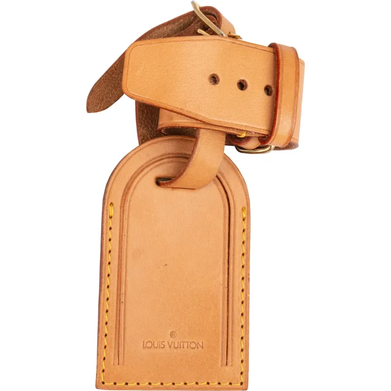 Louis Vuitton Vachetta Leather Luggage Tag Set