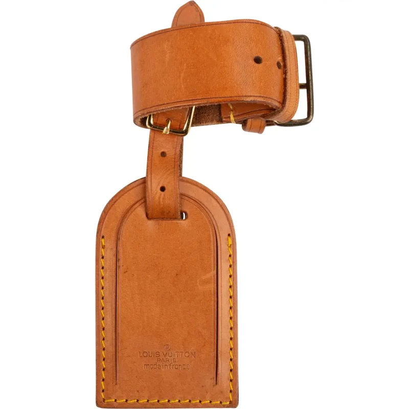 Louis Vuitton Vachetta Leather Luggage Tag Set