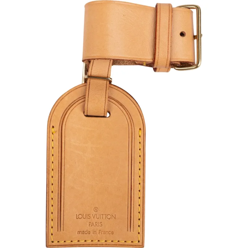 Louis Vuitton Vachetta Leather Luggage Tag Set