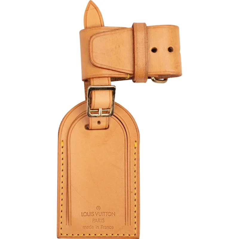 Louis Vuitton Vachetta Leather Luggage Tag Set