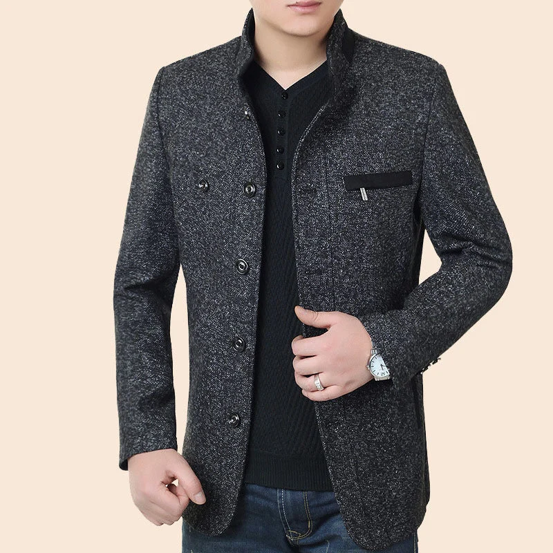 Mann Elegant Jacke mit Modernem Design – Taviero
