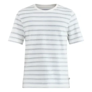Dean Stitch Stripe T-Shirt White