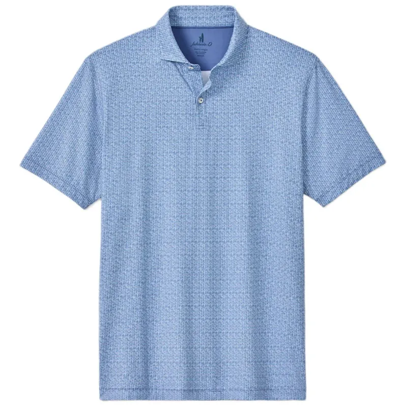 Johnnie-O Men's Lake Fall Flower Performance Featherweight Polo
