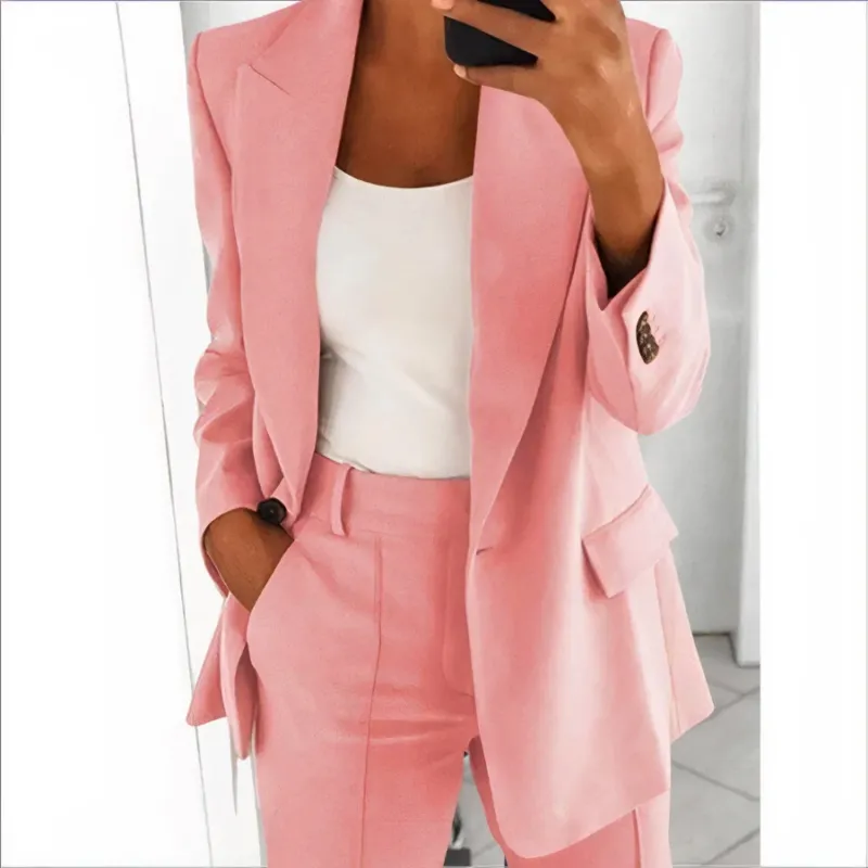 Blazer Set Jacke und Hose für Damen – Avérine