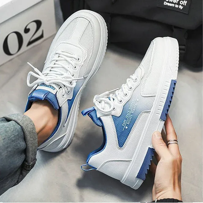 Damen Sportliche Sneakers mit atmungsaktiver Oberflächenstruktur und stoßdämpfender Sohle – Névara