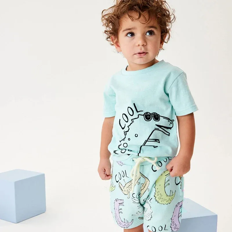 Jungen Kurzarm T-Shirt und Shorts Set