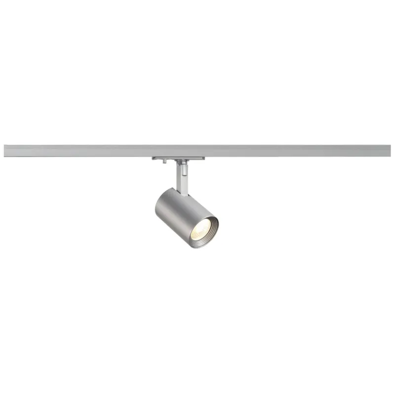 SLV DEBASTO Strahler, silbergrau, 8W, 3000K, inkl. 1P.-Adapter