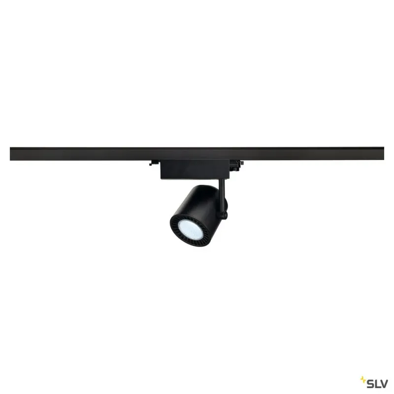 SLV SUPROS TRACK 3000 Spot, schwarz, 3000lm 4000K SLM, 60° Reflektor, inkl. 3P.-Adapter