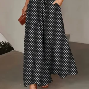 Elegante und Schicke Hose mit Weitem Bein – Avélisse