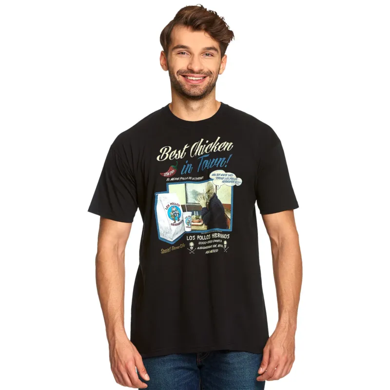 Produktbild Breaking Bad - Los Pollos Hermanos Best Chicken T-Shirt schwarz